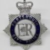 Portsmouth City Police Senior Officer's Enamelled Cap Badge - Queen's Crown