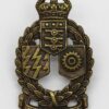 Royal Canadian Electrical & Mechanical Engineers (R.C.E.M.E.) Cap Badge - King's Crown