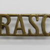 Royal Army Service Corps (R.A.S.C.) Shoulder Title