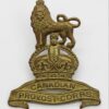 Canadian Provost Corps Cap Badge - King's Crown