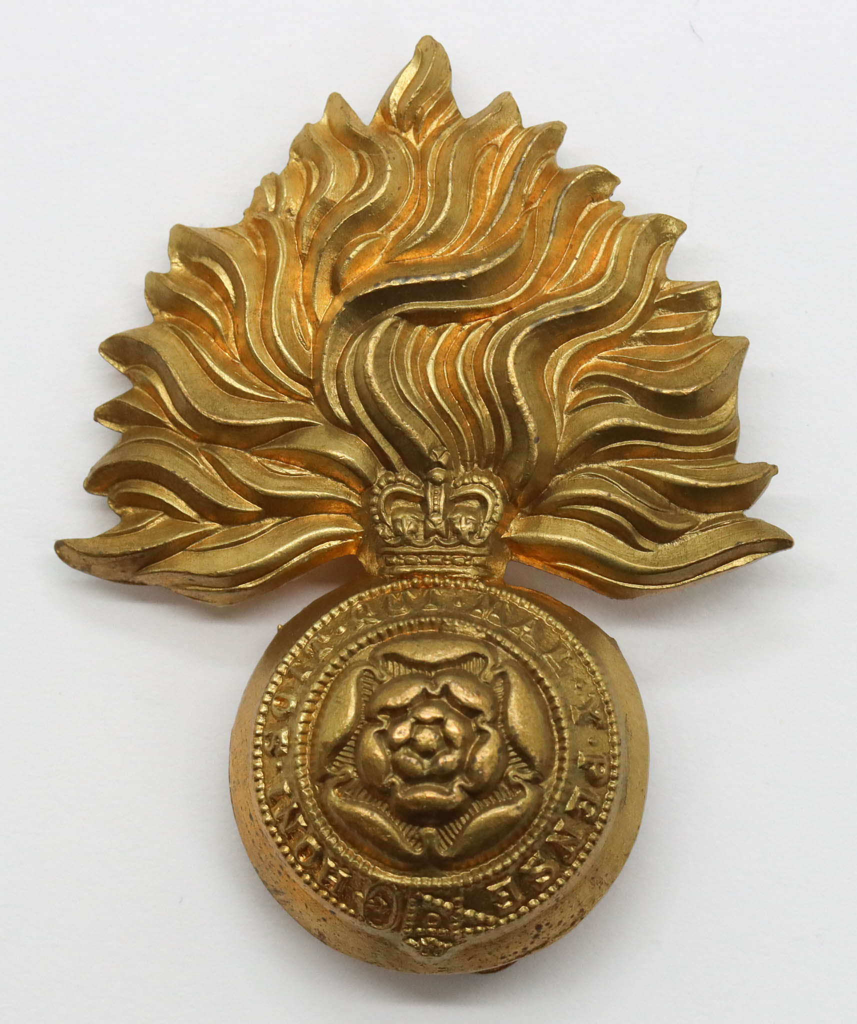 Royal Fusiliers Cap Badge - Queen's Crown