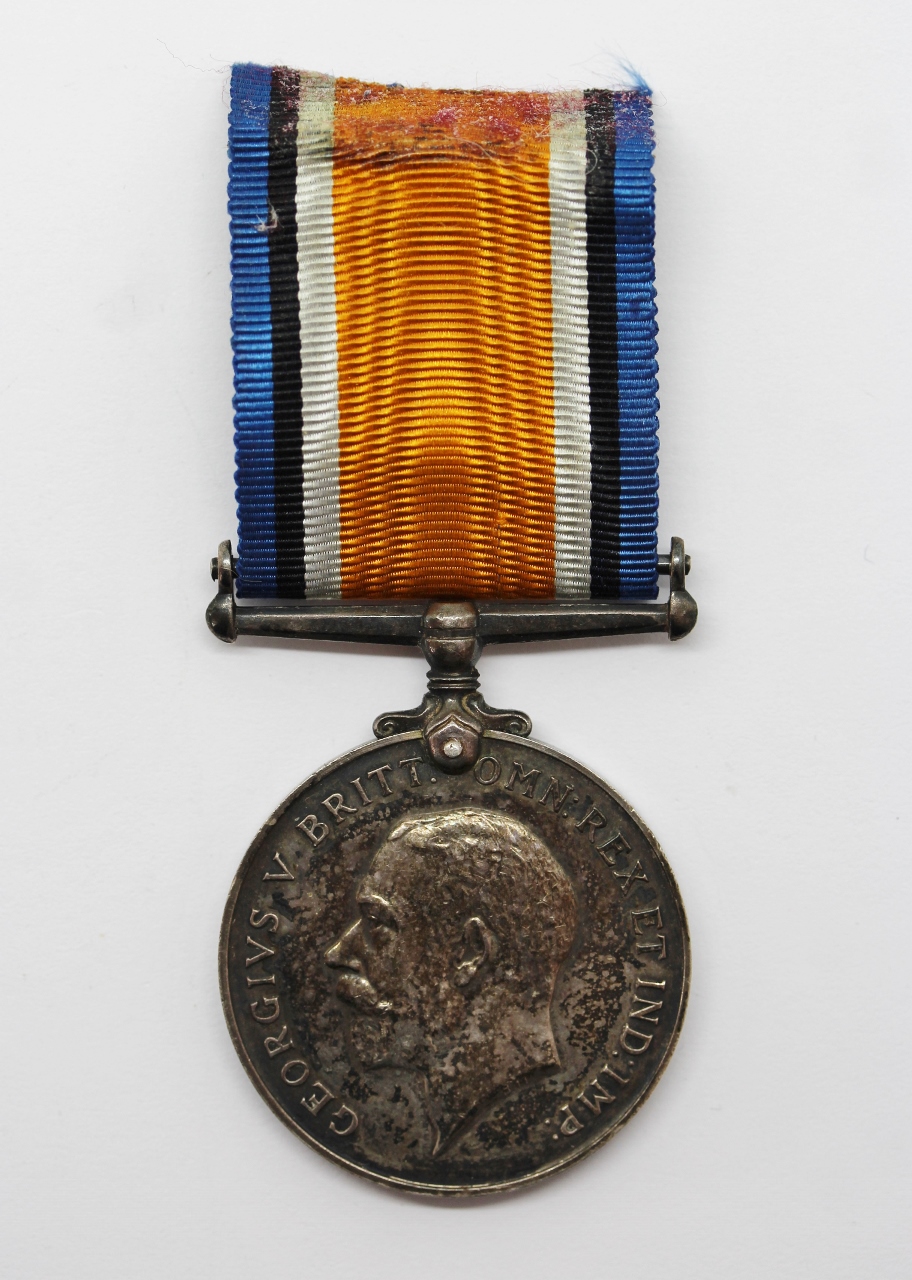 WW1 British War Medal - Pte. J.C. Wilde, 7th Bn. South Lancashire Regiment