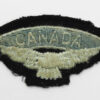 WW2 Royal Air Force R.A.F. (CANADA/Eagle) Cloth Shoulder Title