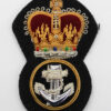 Royal Navy Petty Officer's Bullion Cap Badge - Queen's Crown