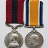 WW1 Distinguished Conduct Medal & British War Medal - Sjt. C.J.A. Nelson, Royal Field Artillery (Wounded 3 Times)
