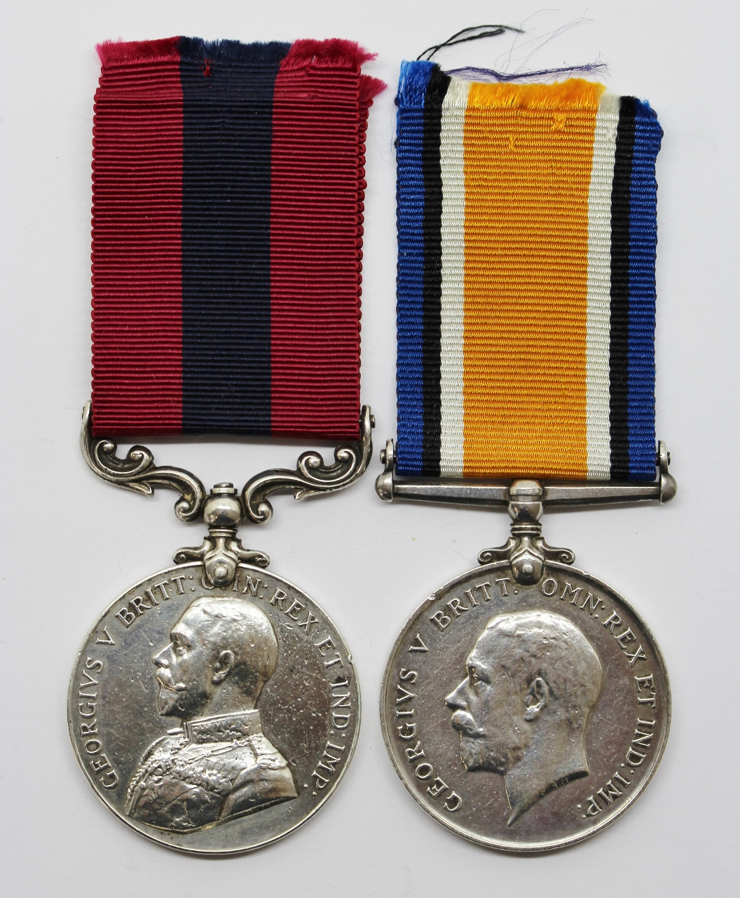 WW1 Distinguished Conduct Medal & British War Medal - Sjt. C.J.A. Nelson, Royal Field Artillery (Wounded 3 Times)
