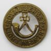 Royal Jersey Light Infantry (Militia) Helmet Plate Centre