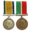 WW1 Mercantile Marine Medal Pair - Albert H. Rowe