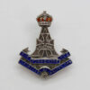 Yorkshire Regiment (Green Howards) Silver & Enamel Sweetheart Brooch