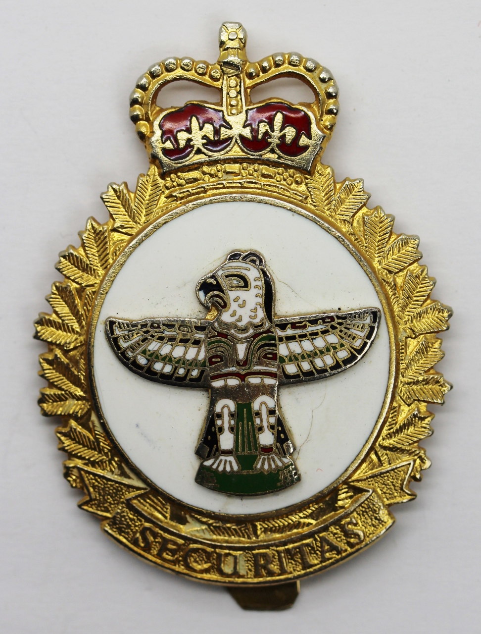 Canadian Forces Security Branch Cap Badge