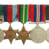 1936 IGS (Clasp - North West Frontier 1937-39), WW2 Pacific Star and Pakistan Independence Medal 1947 Medal Group of Five - Sepoy Mohd. Sadiq, 2/12th Frontier Force Regiment