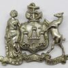 Edinburgh City Police Coat of Arms Helmet Plate