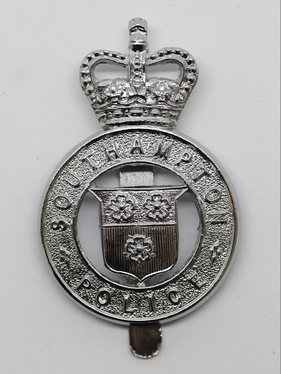 Southampton Police Cap Badge - Queen's Crown