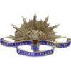 WWI Australian Commonwealth Military Forces Sterling Silver & Enamel Sweetheart Brooch