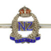 New Zealand Expeditionary Force (N.Z.E.F.) Silver & Enamel Sweetheart Brooch