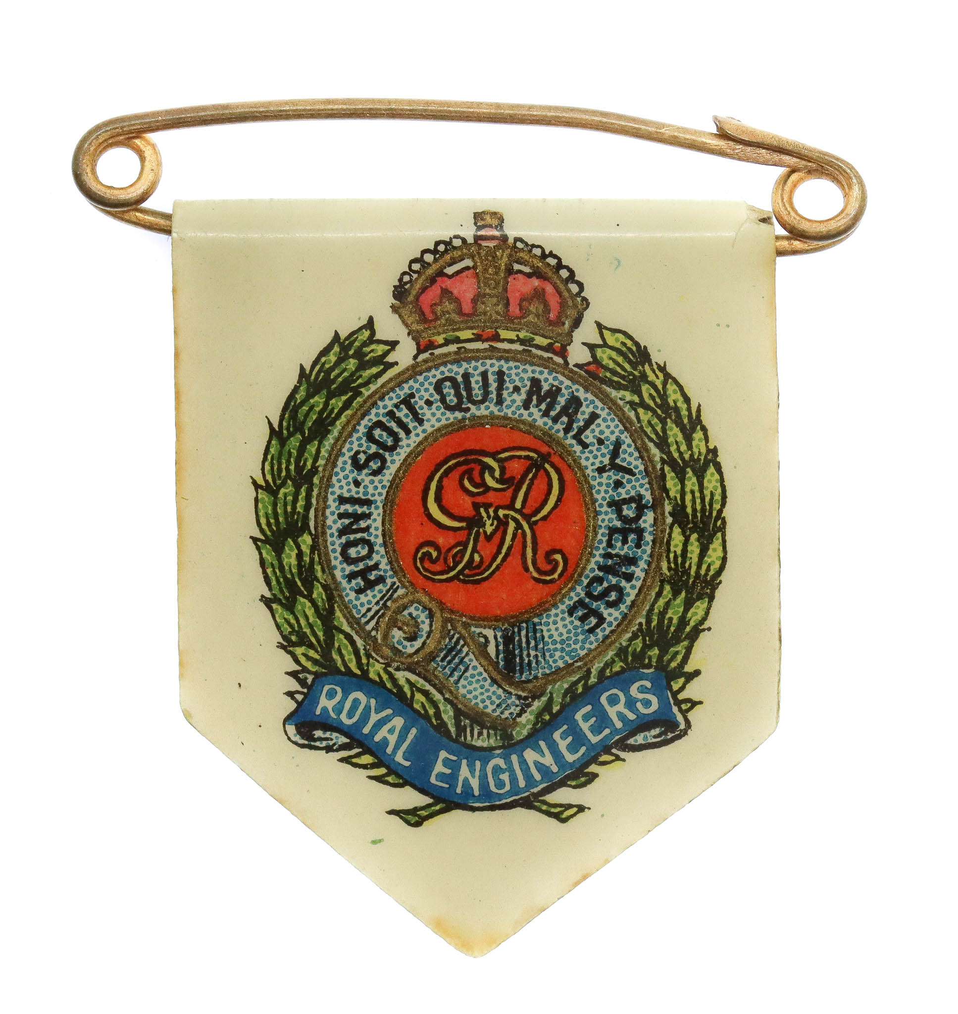 George V Royal Engineers Fund Raisers Charity Day Badge