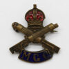 WWI Machine Gun Corps (M.G.C.) Enamelled Sweetheart Brooch