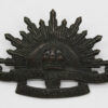 Australian Commonwealth Military Forces Slouch Hat Badge - King's Crown