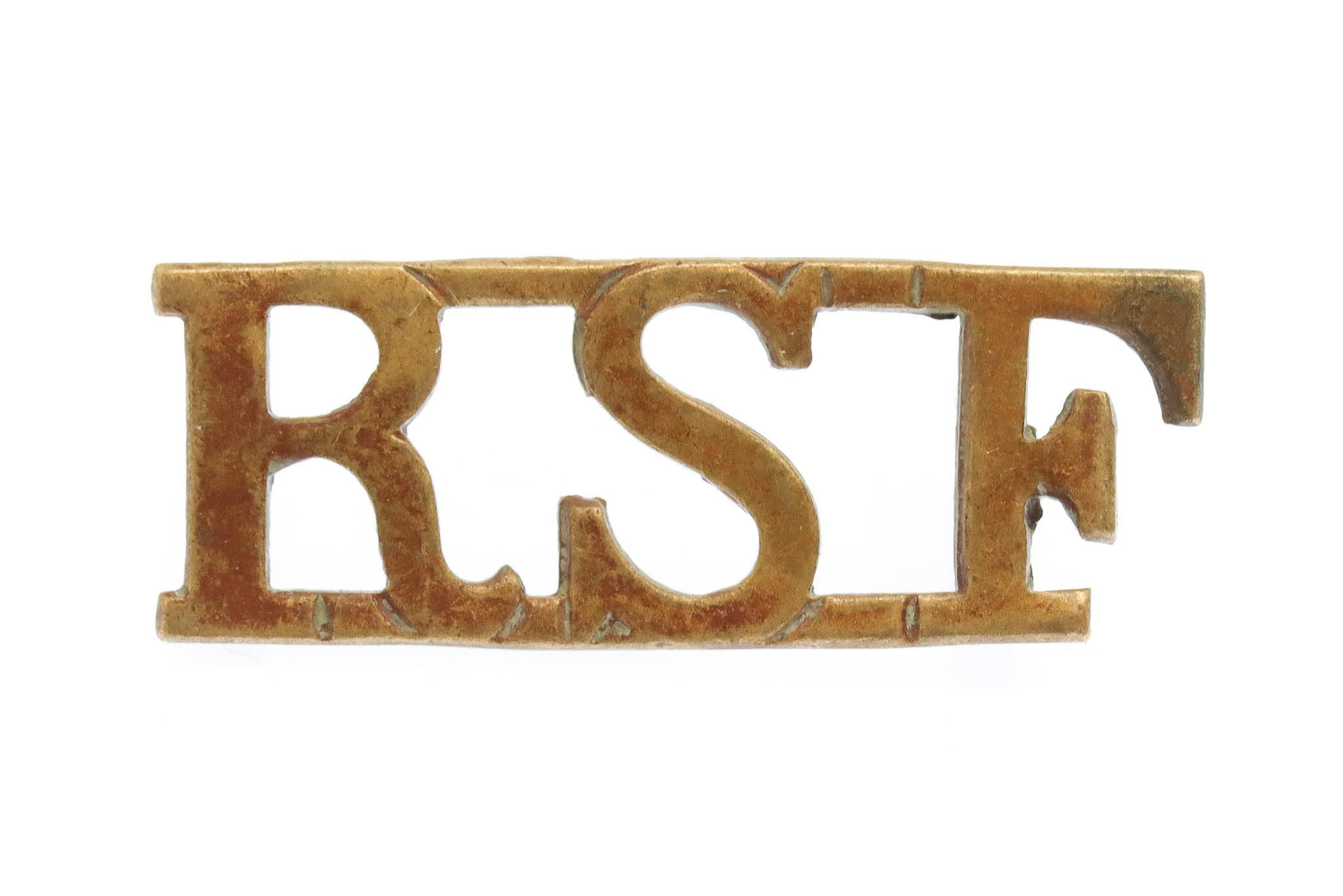 Royal Scots Fusiliers (R.S.F.) Shoulder Title