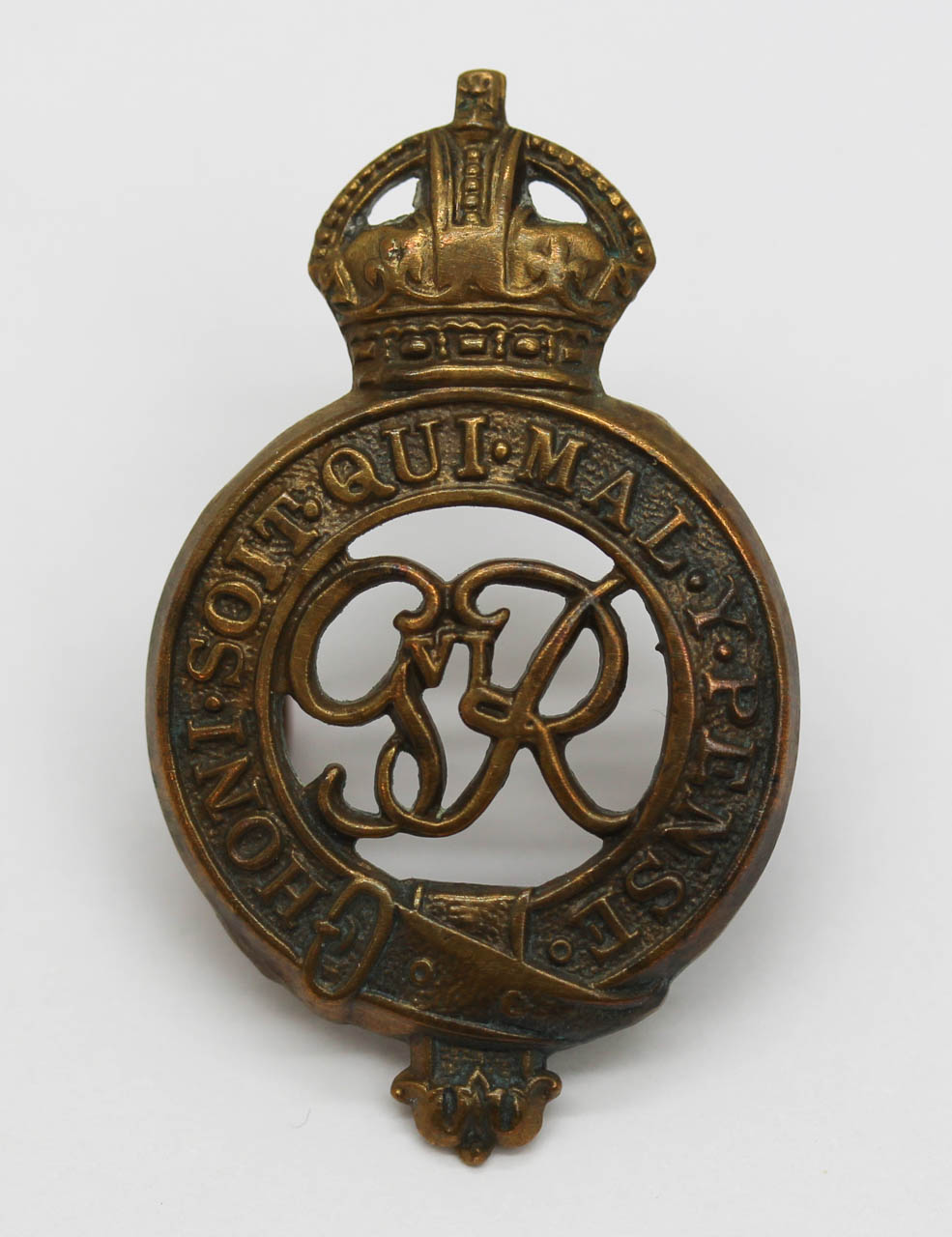 George VI Household Cavalry Cap Badge