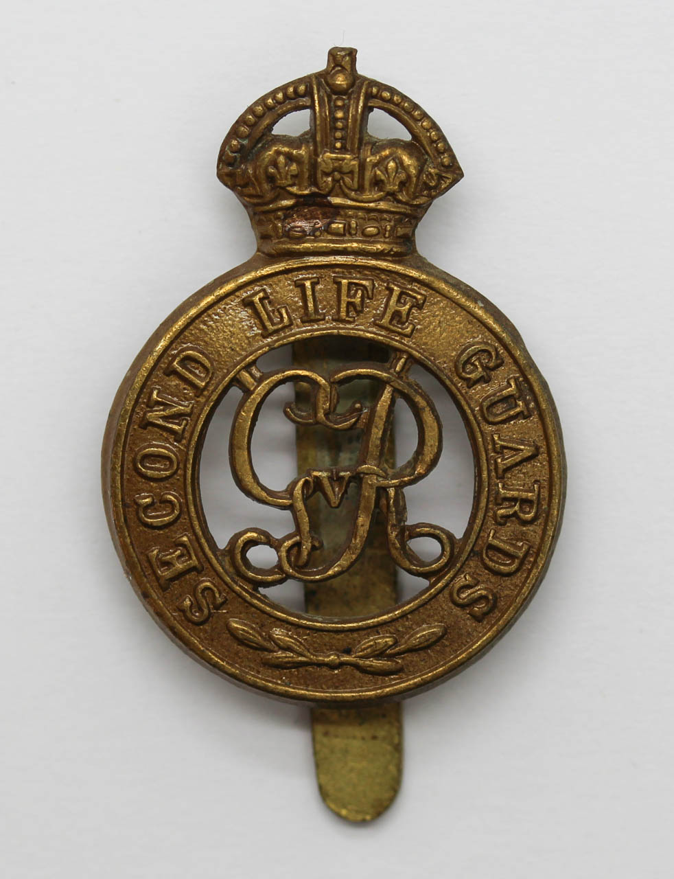 George V Second Life Guards Cap Badge