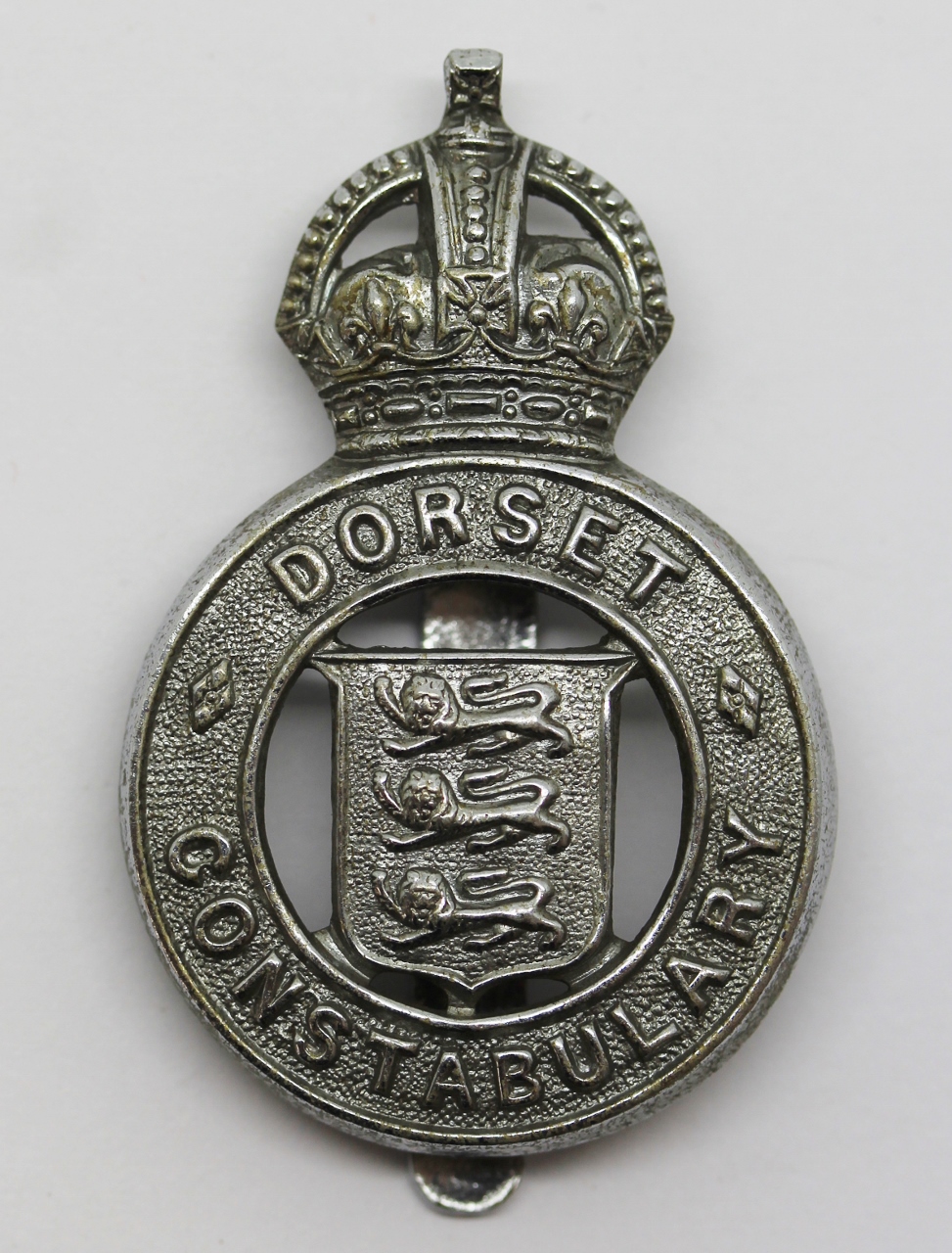 Dorset Constabulary Cap Badge - King's Crown