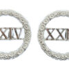 Pair of South Wales Borderers Anodised (Staybrite) Collar Badges