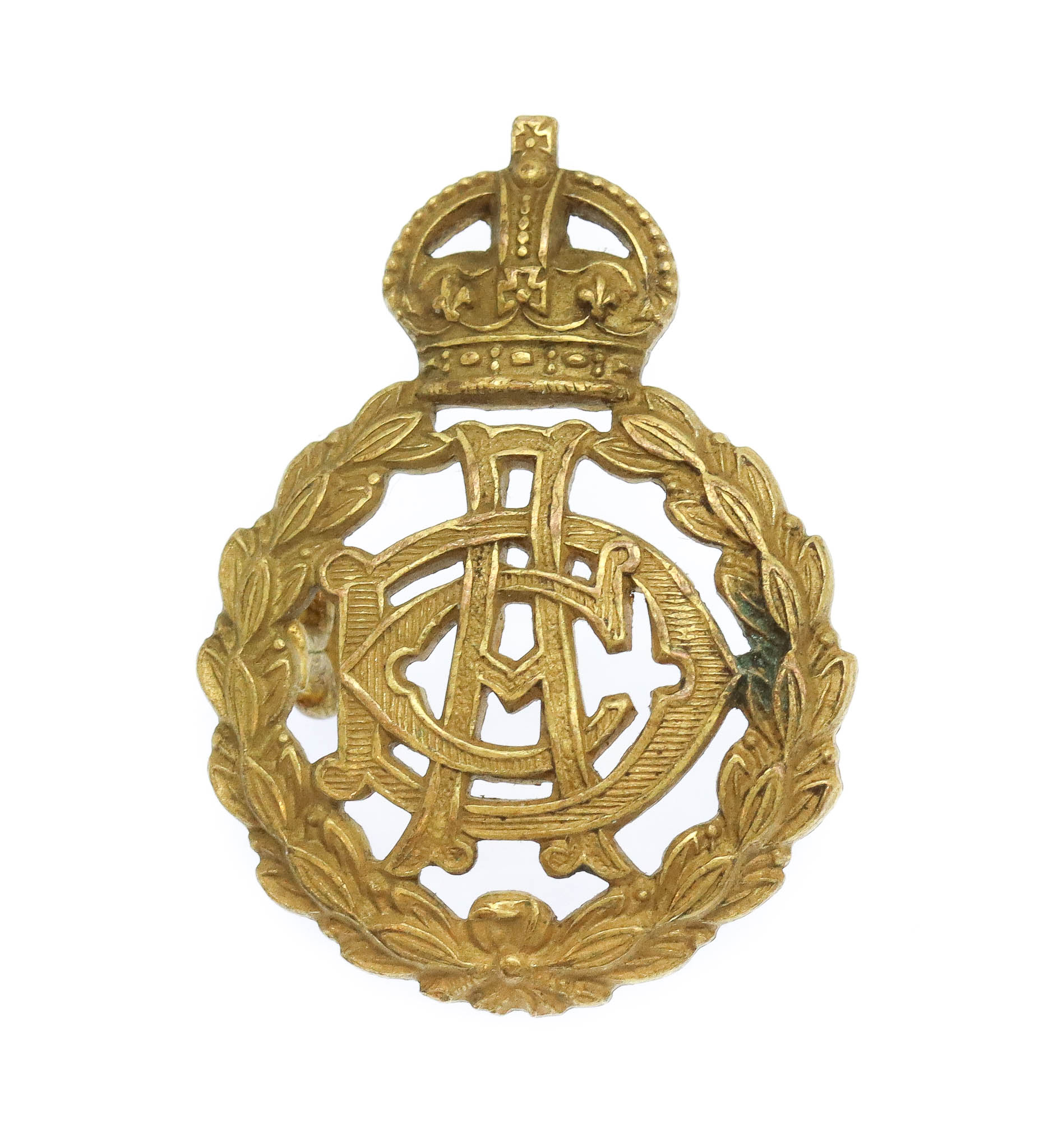 Army Dental Corps (A.D.C.) Collar Badge - King's Crown
