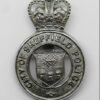 Sheffield City Police Cap Badge - Queen's Crown