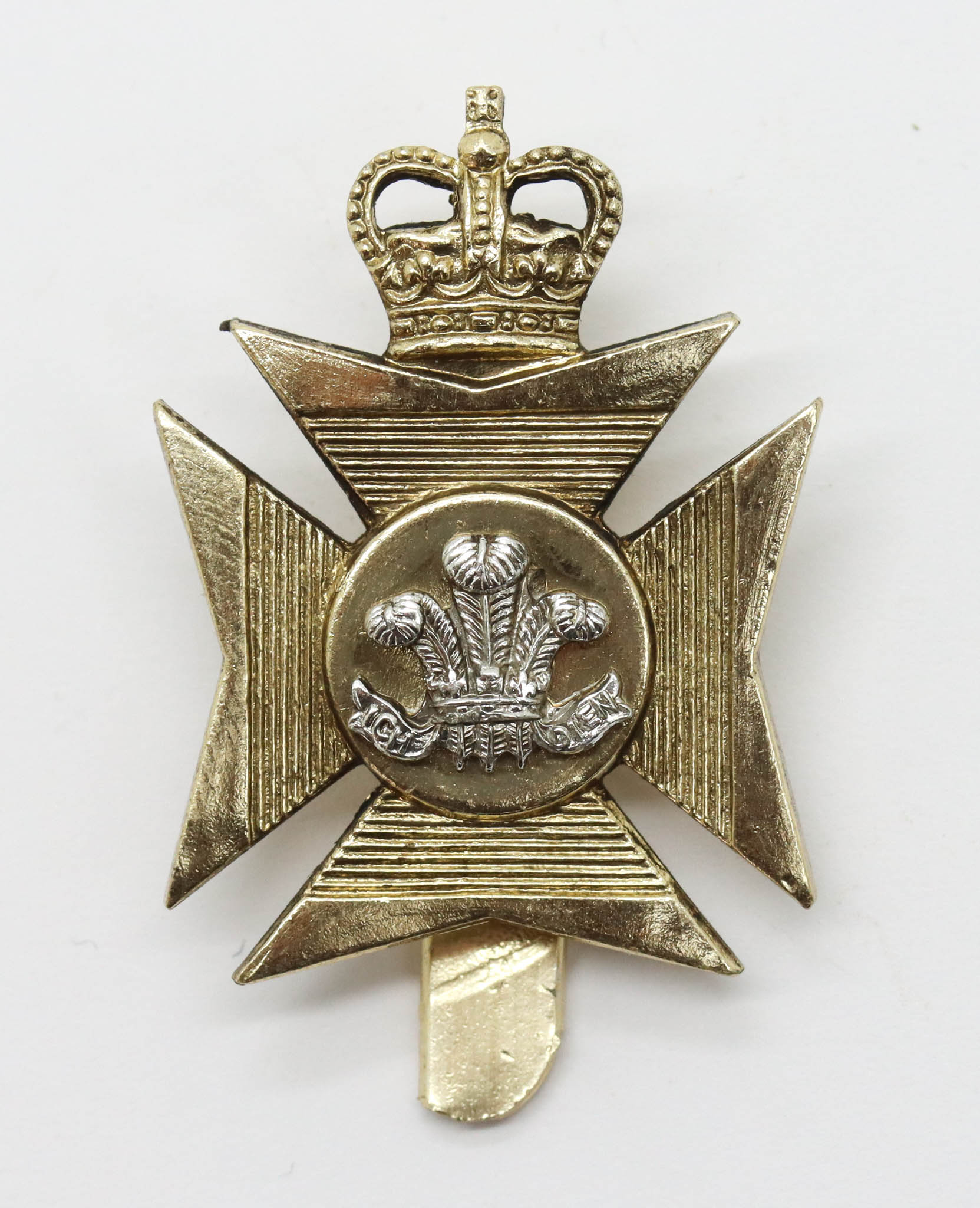 Royal Wiltshire Territorials Anodised (Staybrite) Cap Badge