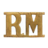 Royal Marines (R.M.) Shoulder Title