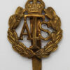 Auxiliary Territorial Service (A.T.S.) Cap Badge - King's Crown