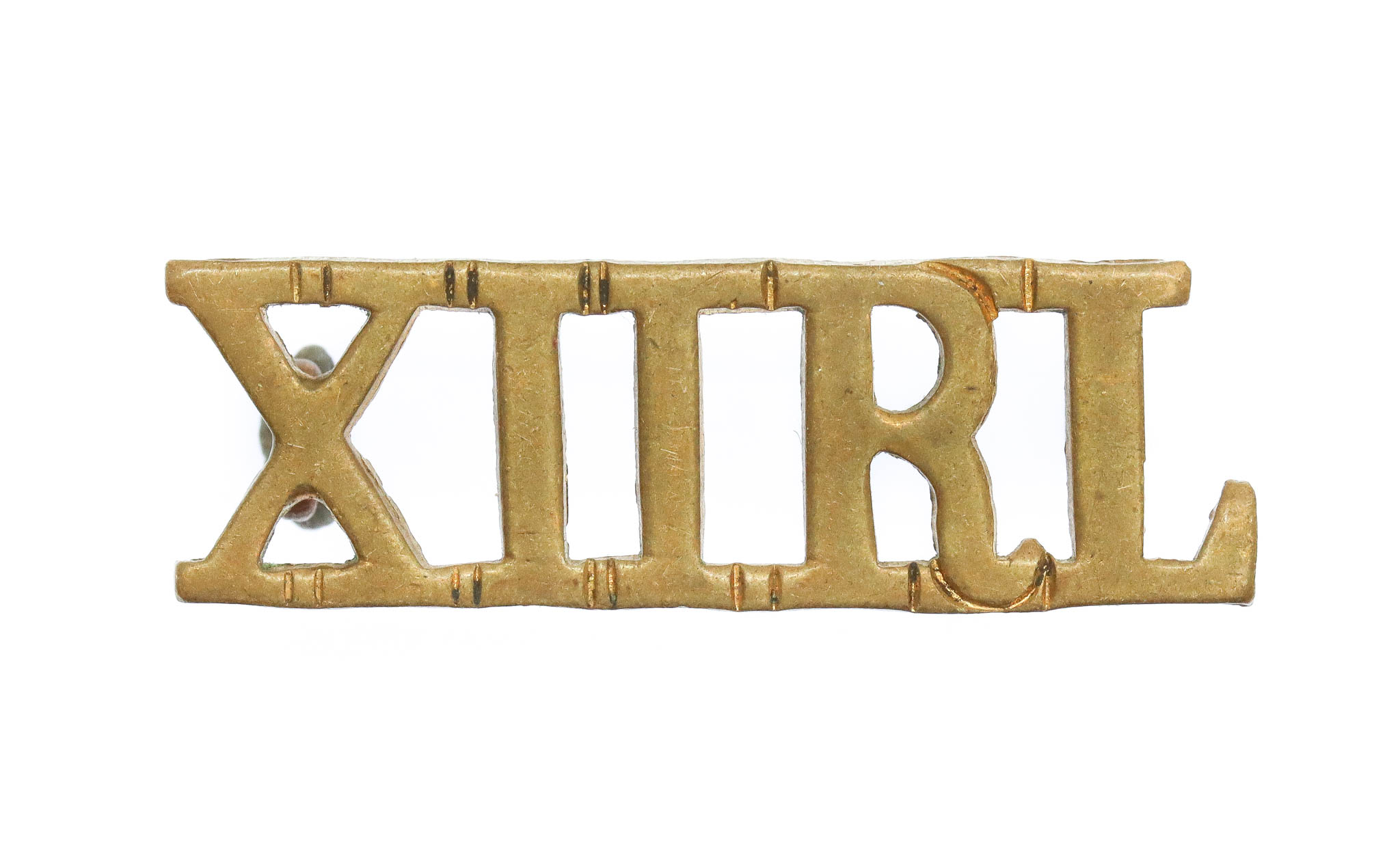 12th Royal Lancers (XIIRL) Shoulder Title