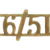16th/5th Queen's Lancers (16/5L) Shoulder Title