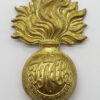 Canadian Les Fusiliers Mont Royal Cap Badge - Queen's Crown