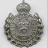 Leeds City Police Wreath Cap Badge - King's Crown