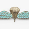 Parachute Regiment Sterling Silver & Enamel Sweetheart Brooch