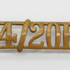 14th/20th Hussars (14/20H) Shoulder Title