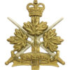 Canadian Army General Service Cap Badge - Queen's Crown