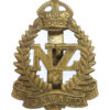 New Zealand Expeditionary Force (N.Z.E.F.) Cap Badge - King's Crown