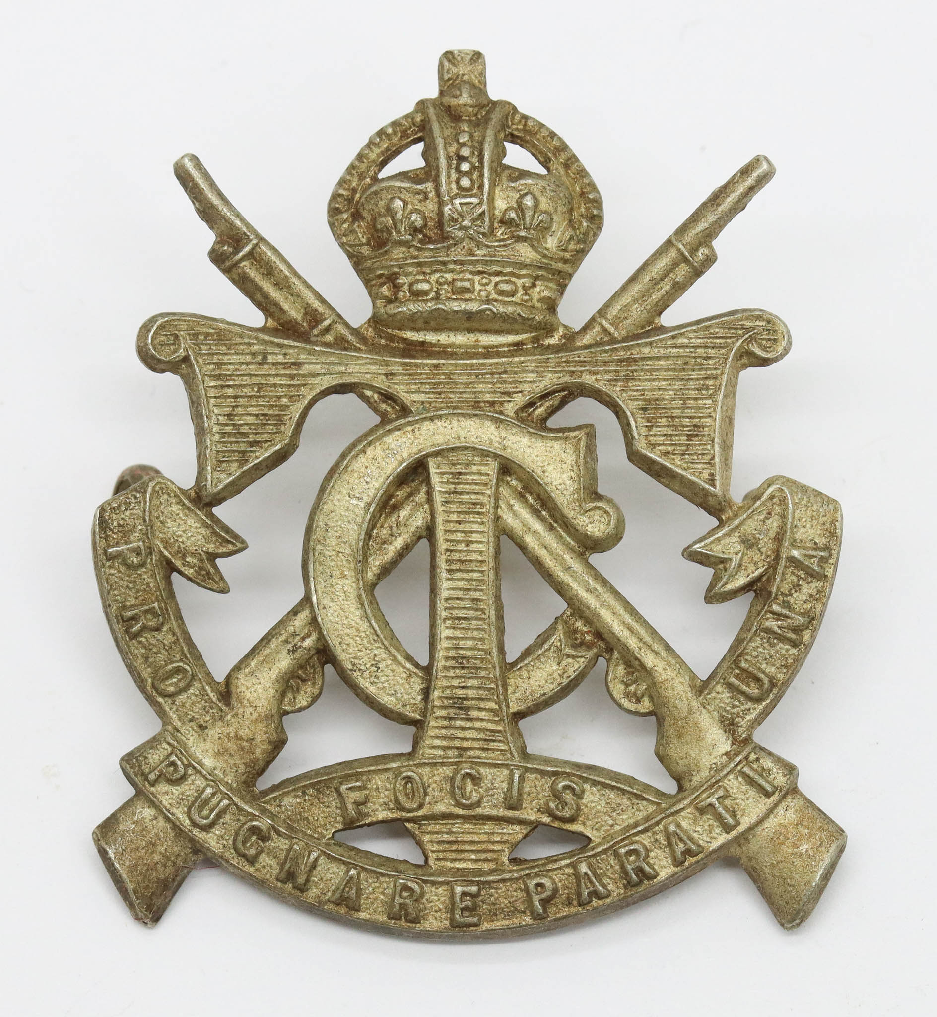 South African Transvaal Cadets Cap Badge - King's Crown