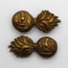 Pair of Royal Irish Fusiliers (Princess Victoria's) Collar Badges