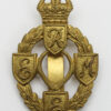 Royal Electrical & Mechanical Engineers (R.E.M.E.) Cap Badge - King's Crown (1st Pattern)