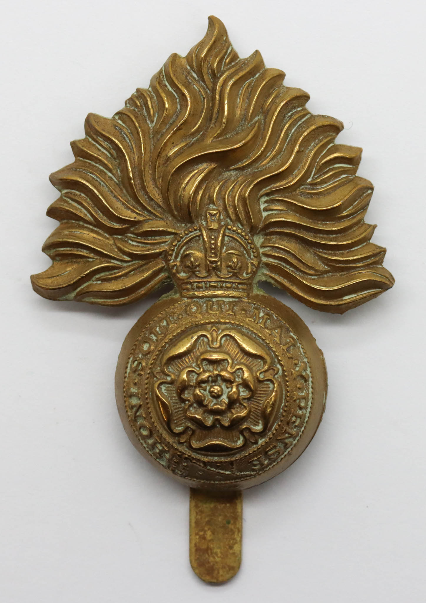 Royal Fusiliers Cap Badge - King's Crown