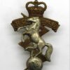 Royal Canadian Electrical & Mechanical Engineers (R.C.E.M.E.) Cap Badge - Queen's Crown