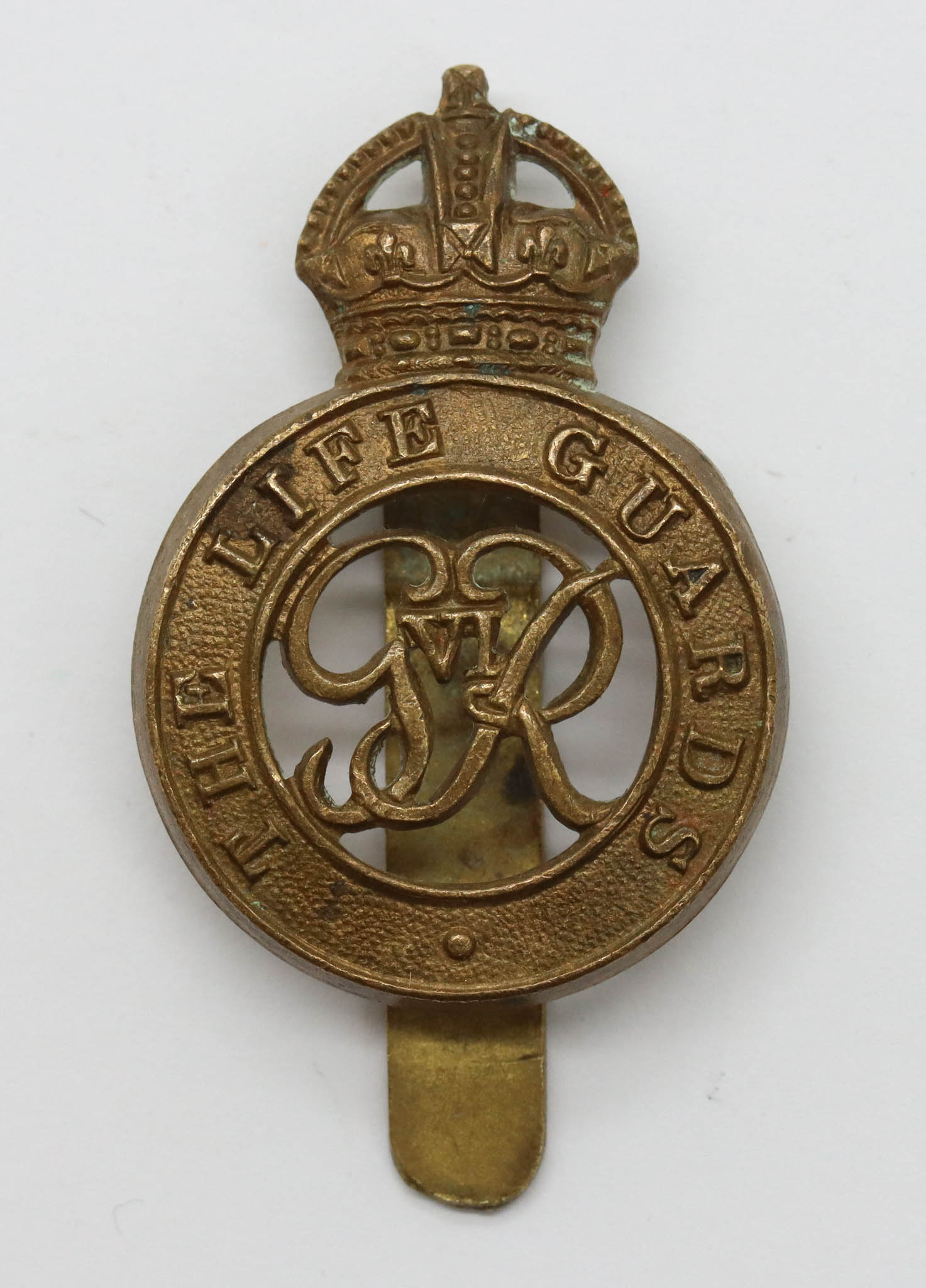 George VI Life Guards Cap Badge