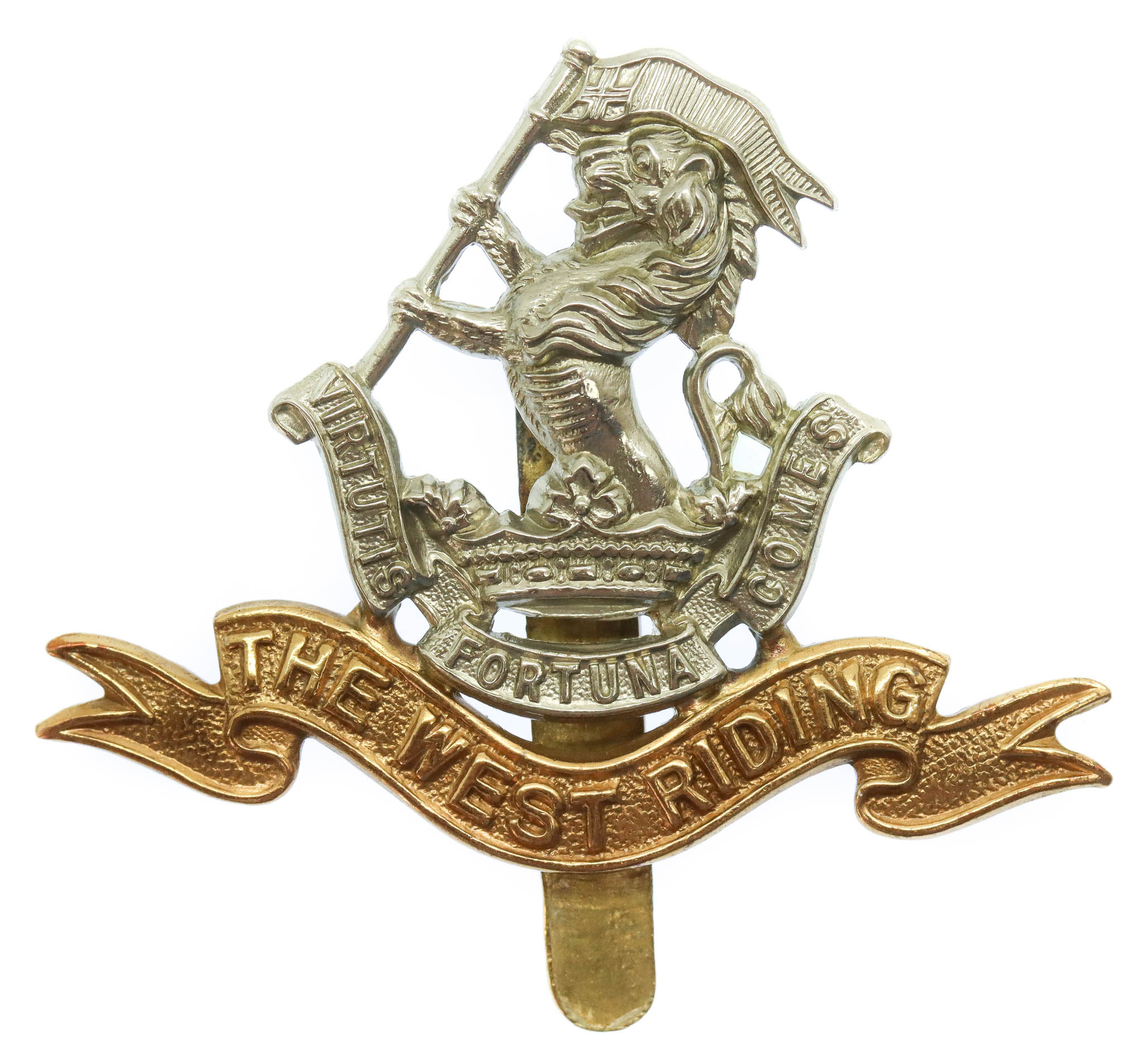 West Riding Regiment (Duke of Wellington's) Cap Badge