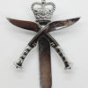 Royal Gurkha Rifles Chrome Cap Badge