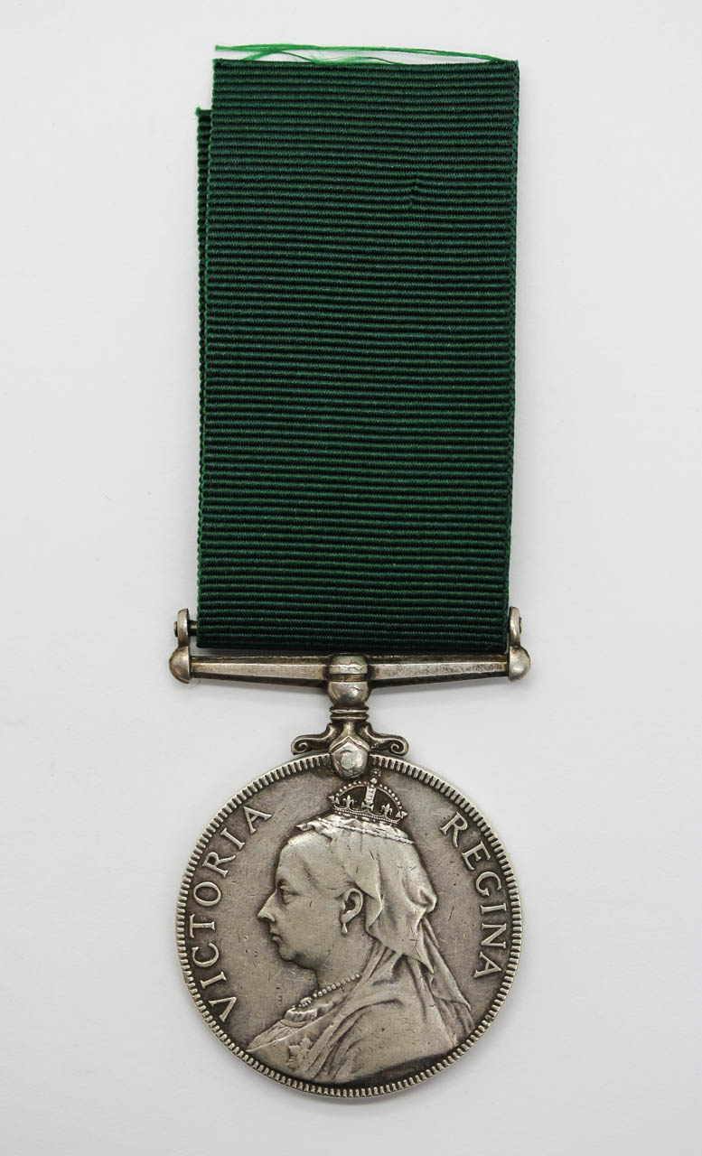 Victorian Volunteer Long Service & Good Conduct Medal - Sergt. J. Brogden, 2nd V.B. Lancashire Fusiliers 