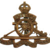 Royal Artillery Cap Badge - King's Crown